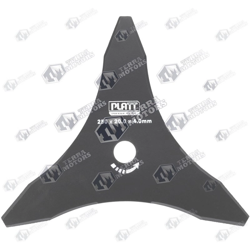 Disc motocoasa 3D - 250mm - 25.4mm - 3.5mm (Platt)